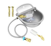 Bols à eau automatiques pour bétail, bols d'eau automatiques pour bétail, en acier inoxydable, avec valve flottante, design intelligent, distributeur de bétail, conteneur pour les classes agricoles