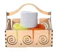 Bols à fil à tricoter - Bol à fil pour crochet, panier à fil à tricoter, bol de rangement pour fil pour crochet, distributeur de fil, pour crochet