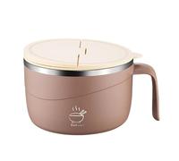 Bols à nouilles | Mugs à soupe anti-brûlure portables 1200 ml - Kit de bols à nouilles résistants à la chaleur | Pour maison, cuisine, dortoir étudiant, riz, pho, soupe, pâtes, porridge, gumbo,