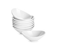 Bols à tremper en céramique, 89 ml, paquet de 8 blancs