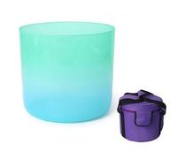 Bols Chantants En Cristal À Hauteur Parfaite De 6 Pouces, For La Guérison De La Pleine Conscience, La Méditation, Le Yoga, La Spiritualité, La Guérison Du Corps Et Des Chakras(G4 tone,432hz)