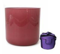 Bols Chantants En Cristal À Hauteur Parfaite De 6 Pouces, For La Guérison De La Pleine Conscience, La Méditation, Le Yoga, La Spiritualité, La Guérison Du Corps, Les Chakras, Avec Étui(B4 tone,432hz)