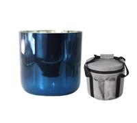 Bols Chantants Perfect Pitch De 6 Pouces, Avec Étui De Transport, For La Prière, Le Bouddhisme, Le Yoga, La Réduction Du Stress Et L'ajustement De L'état Émotionnel(G4 tone,440hz)