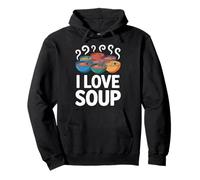 Bols colorés I Love Soup Enthusiast Sweat à Capuche