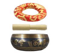 Bols De Chant Tibétains - Bols De Son | Bol Sonore À La Main | Bol De Méditation | Sound Healing Cup Praying Pot | Guérison De Bol De Chant Esthétique, Soulagement Du Stress, Yoga, M