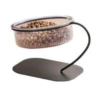 Bols de chat élevés, bol de chat de fatigue de moustache - Bol de chat de grande capacité avec fatigue anti-whisker,Fournitures anti-glissement pour animaux de compagnie, alimentation d'eau p