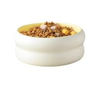Bols de chats | Plat de bol à eau en céramique | Bol d'alimentation du chaton | Asset d'alimentation du chaton | Repas chauds Cat Dish Micro-ondes Design sûr | Bols pour animaux de compagnie pour anim