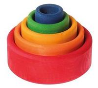 Bols de construction multicolore - GRIMM'S Multicolore G