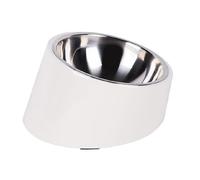 Bols de nourriture pour chat inclinés, bol de nourriture pour chat incliné,Bols à support incliné pour animaux de compagnie | Gamelle amovible en acier inoxydable pour chat, antidérapante et Anti-vomi