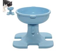 Bols de nourriture surélevés pour chat,bol de nourriture surélevé pour chat - Plat pour chat surélevé à hauteur réglable | Récipient alimentaire antidérapant avec poignée en éponge magnétique, pour ch