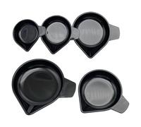 Bols de pesée de tailles multiples pour poudres et liquides, parfaits pour les bijoux de cuisine et les applications de laboratoire, plateaux de mesure de poudre