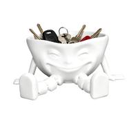 Bols de rangement en forme de visage souriant - Ensemble de rangement imprimé en 3D pour collations | Matériau léger avec design ludique, récipient multi-usage pour fruits, céréales, bijoux