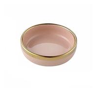 bols de trempage Sauce en céramique Plat Thipping Plaque Petit plat Mini Beurre Moutarde Moutarde Sushi Vinaigre Soya Plaques d'assaisonnement for Restaurant Bar Plonger des bols(Pink)
