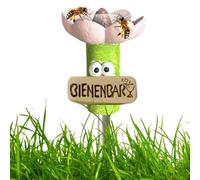 Bols D'hydratation D'insectes - Bassins De Fleurs Décoratifs, Ornement Artistique De Cour | Conteneurs De Nectar Naturel, Structure Du Système De Soutien Des Pollinisateurs En Résine, Solution Élégant