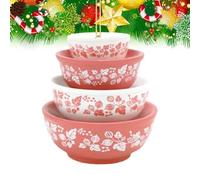 Bols empilables - Décorations miniatures vintage, décoration de bol de Noël | pour Thanksgiving, fête d'anniversaire, bureau, maison, chambre, porte, fenêtre, arbre, école, dortoir, appartement
