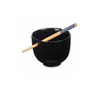 Bols en bambou - Kinvara Skincare - Lot de 12 - Noir - 24x10,7x13,3 cm - Asie/Orientale - Écologique - Durable