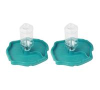 Bols for reptiles et amphibiens, bol d'eau for reptiles, 2 ensembles de mangeoires à réservoir for tortues, bol d'eau for reptiles Reptichip, cage à hamster, petit bol d'alimentation for tortues