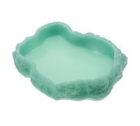 Bols for Reptiles et Amphibiens, Bol d'eau for Reptiles, Bol d'eau Lumineux for Reptiles, Bol d'eau for Gecko, Bol d'alimentation for Reptiles, Bols de Nourriture for Reptiles(23.5x17.5cm)