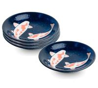 ASIATICA Lot de 4 bols à ramen en porcelaine, différentes tailles, bols asiatiques de qualité supérieure pour riz, pâtes, tapas, udon, céréales, soupes, fabriqués au Japon (lot de 4 coupelles à sauce