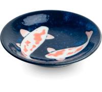 Bols Koi-Bowls - ASIATICA | Bols à Ramen en Porcelaine, différentes Tailles | Bol asiatique de haute qualité pour riz, nouilles, tapas, udon, céréales, soupes - Fabriqué au Japon (Bol à sauce Ø9 cm |