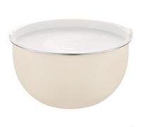 Bols mélangeurs en acier inoxydable 304 avec couvercles, ensemble de bols de cuisine empilables pour la cuisine, la salade, le fouet aux œufs, faciles à nettoyer, économise de l'espace (couvercle