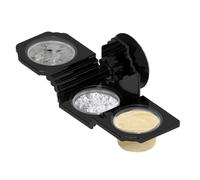 Bols Nourriture Pour Gecko Grillage | Récipient Alimentation Et Eau Noir Pour Reptiles - Coupe À , Distributeur À Ventouse, Mangeoire Pour Terrarium Lézard Serpent Tortue Dragon Barbu Araignée