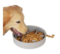 Bols pour chiens à alimentation lente | Bol pour chien à alimentation lente en silicone Anti Gulping Bol pour chien surélevé pour une alimentation saine - Bol de puzzle pour chien, Bol pour mangeurs