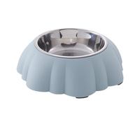 Bols pour Chiens | Assiette d'alimentation Inclinée Anti-Renversement en Forme de | Gamelle en Acier Inoxydable Chien - pour Chiot Et Extérieur Voyage Maison Et Intérieur