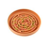 Bols pour chiens de mangeoire lent, bol à chiens d'alimentation lente,Porte-aliments Silicone Maze Dog Bowl - Des jouets interactifs anti-colocat avec une tasse à ventres réduisent l'ennui pour les gr