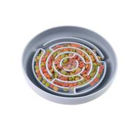 Bols pour chiens de mangeoire lent, bol à chiens d'alimentation lente | Silicone Maze Dog Bowl Feeder lent - Des jouets interactifs anti-colocat avec une tasse à ventres réduisent l'ennui pour les gra