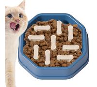 Bols Pour Chiens Manger Lent - Anti-étouffement,Bols Alimentation Animaux Domestiques | Pour Chiots Chats Animaux De Compagnie Eau Alimentation Mangez Petite Moyenne Grande Taille