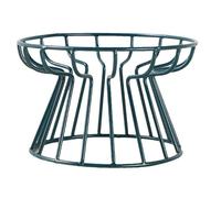 Bols pour nourriture pour chat relevés - Ensemble en céramique de type whisker, design stable pour mangeoire surélevée avec support en métal résistant profil peu profond | Configuration Ergonomic