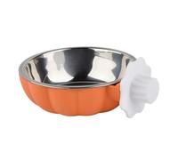 Bols pour oiseaux de cage - Mangeoire et abreuvoir en acier inoxydable - Support anti-goutte pour perroquets inséparables cocorite d'intérieur extérieur salle de bain oiseaux