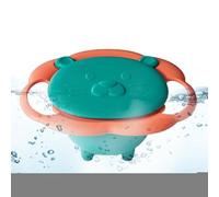 Bols pour tout-petits - Gamelle magique | Anti-brûlure Rotation à 360 degrés Bol gyroscopique lisse | Pour garçons et avec matériau PP réutilisable qui ne se fissure pas, ne se décolore pas