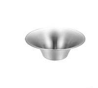 Bols robustes en acier inoxydable pour mélanger la salade, les ramen et les soupes, antiadhésifs pour un entretien facile (couleur originale de 22 cm)