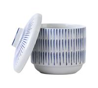 Bols ronds en céramique avec couvercle pour cuire à la vapeur couverte, améliore la présentation des repas, bol de service de cuisine pour poulet chinois vacances, ensemble en céramique blanche