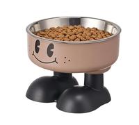 Bols Surélevés pour Chat,Mangeoire Anti-Renversement - Bols pour Animaux en Acier Inoxydable Surélevés | pour Réduire La Fatigue des Articulations Et du Cou pour Chiens Chats