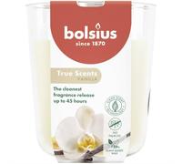 BOLS TS GLAS 97X85 VANILLE - Bougie parfumée de luxe dans un bocal en verre
