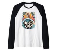 Bolsa Chica Planche de Surf Huntington Beach Art Manche Raglan