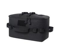 Bolsa De Campamento, Bolsa Al Aire Libre - Bolsa De Cocina - Organizador De Utensilios De Utensilios De Cocina Para Botes De Campamento Para Acampar Al Aire Libre Resistente Al Agua Para, Noir , Voir