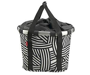 BOLSA DEL.KLICKFIX ZEBRA 15L NEGR/BLANCO 35x28x26