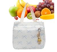 Bolsa Para Lonchera - Reutilizable Prueba De Agua Y Cuadrada | Con Botón Para Mujeres Hombres, Niños | Bolsa Reutilizabl Con Diseño De Lazo Para El Almuerzo | Bols Reutilizable De Gran Capacidad Pa