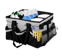 Bolsas de limpieza para limpiadores - Organisateur portable avec asa | Bolsa de almacenamiento portátil para cocina, baño, dormitorio, camping, coche, ducha y universidad