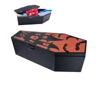 Bolsas De Regalo Para Halloween - Caja Ataúd, Cuenco De Halloween Para Dulces Y Snacks, Contenedor Comida Decorativo Snack Chocolates Pastelería Joyería,Estante Mesa Mantel Fiesta Clase Oficina