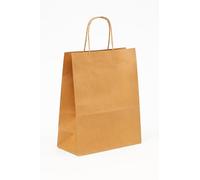 Bolsas papel Kraft. 300 Bolsas Kraft de Papel Marrón 24 x 11 x 32 cm. Bolsa Cadeau/Bolsas de Fiesta/Bodas/Cumpleaños, etc... Bolsas de Papel Krafts reciclado. Bolsas para regalos.