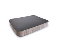 Bolsemack Plateau en Carton Noir pour Emballage sous Vide 170x235 mm. (17x23,5cm) Alette Argentée pour Salmón, Charcuterie et Saucisson | Idéale pour Préserver la Forme | Paquet de 25 Unités
