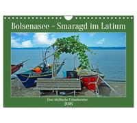 Bolsenasee Smaragd im Latium (Wandkalender 2026 DIN A4 quer), CALVENDO Monatskalender: Zauberhafter See nördlich von Rom wo es noch keinen Massentourismus gibt.