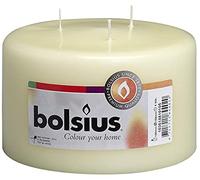 BOLSIUS 100 x 150 mm-1.41 kg, Paraffin Wax, Ivory, 10 x 15 cm