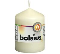 Bolsius 103614060105 Bougie Pilier, Cire de Paraffine, Ivoire