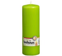 Bolsius 103615570174 Bougie Pilier, Cire de Paraffine, Vert Citron